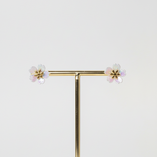 ROSIVAA Floral Stud Earrings