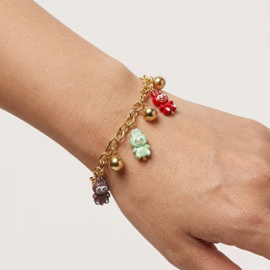 ROSIVAA Playful Buddy Charm Bracelet